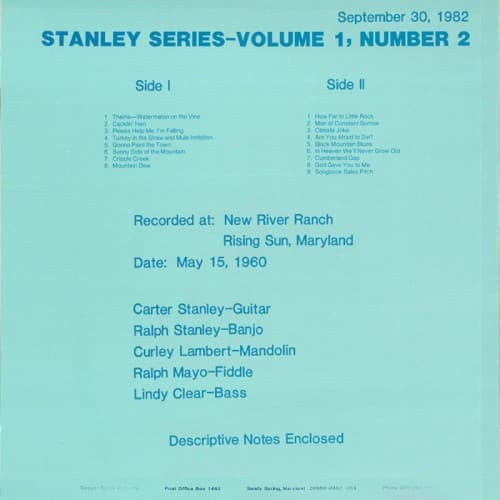 The Stanley Brothers — Mountain Dew