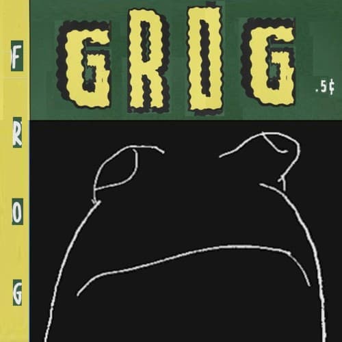Frog — Black on Black on Black