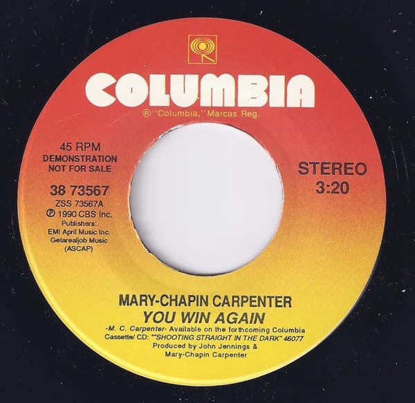 Mary Chapin Carpenter — You Win Again