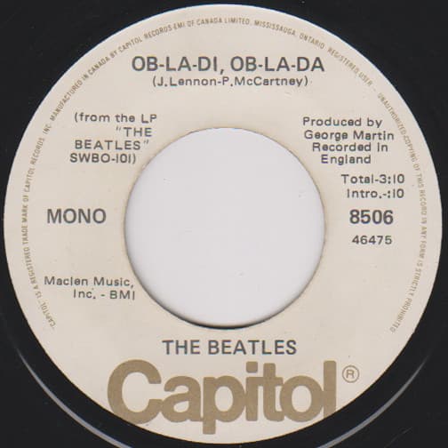 The Beatles — Ob-La-Di, Ob-La-Da
